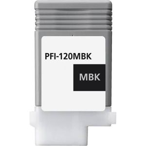 Cartridge Canon PFI-120MBK, 2884C001, matná černá (matte black), alternativní