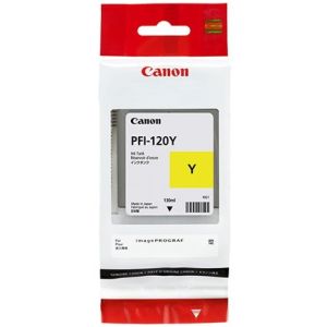 Cartridge Canon PFI-120Y, 2888C001, žlutá (yellow), originál