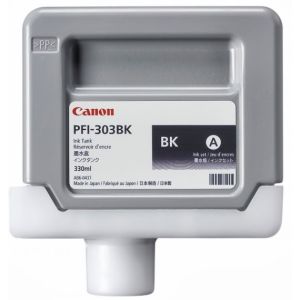 Cartridge Canon PFI-303BK, černá (black), originál