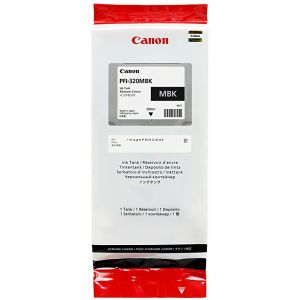 Cartridge Canon PFI-320MBK, 2889C001, matná černá (matte black), originál