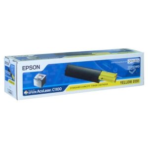 Toner Epson C13S050187 (C1100), žlutá (yellow), originál