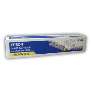 Toner Epson C13S050242 (C4200), žlutá (yellow), originál