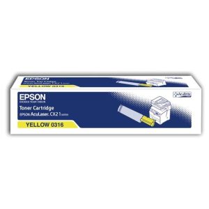 Toner Epson C13S050316 (CX21), žlutá (yellow), originál