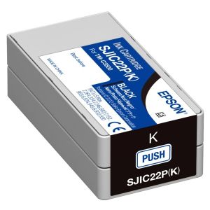 Cartridge Epson GJIC5(K), C13S020563, černá (black), originál