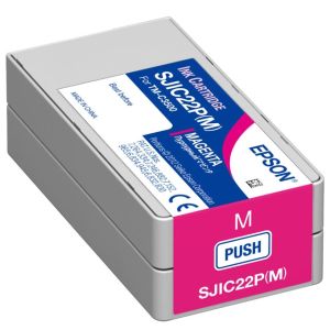 Cartridge Epson GJIC5(M), C13S020565, purpurová (magenta), originál