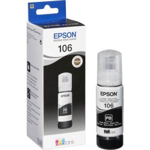 Cartridge Epson 106, C13T00R140, černá (black), originál