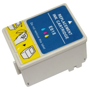 Cartridge Epson T018, barevná (tricolor), alternativní