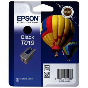 Cartridge Epson T019, černá (black), originál