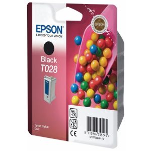 Cartridge Epson T028, černá (black), originál