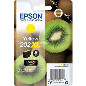 Cartridge Epson 202 XL, žlutá (yellow), originál