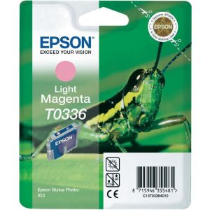 Cartridge Epson T0336, světlá purpurová (light magenta), originál