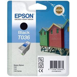 Cartridge Epson T036, černá (black), originál