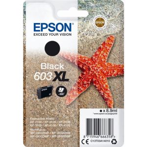 Cartridge Epson 603 XL, C13T03A14010, černá (black), originál