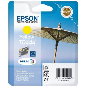 Cartridge Epson T0444, žlutá (yellow), originál