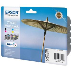 Cartridge Epson T0445, CMYK, čtyřbalení, multipack, originál