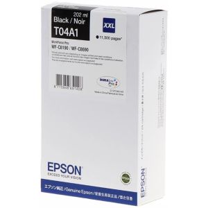 Cartridge Epson T04A1 XXL, C13T04A140, černá (black), originál