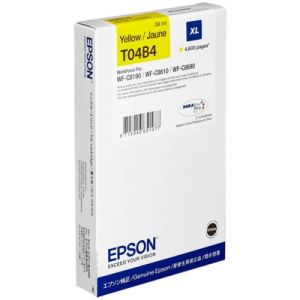 Cartridge Epson T04B4 XL, C13T04B440, žlutá (yellow), originál