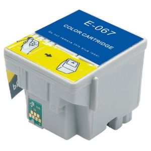 Cartridge Epson T067, barevná (tricolor), alternativní