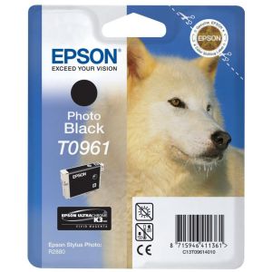 Cartridge Epson T0961, foto černá (photo black), originál