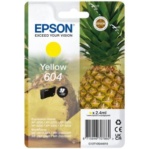 Cartridge Epson 604, C13T10G44010, T10G440, žlutá (yellow), originál