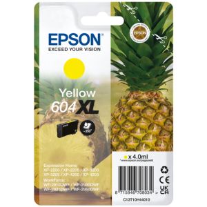 Cartridge Epson 604XL, C13T10H44010, T10H440, žlutá (yellow), originál