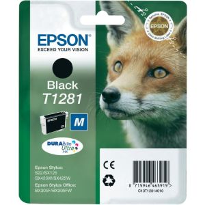 Cartridge Epson T1281, černá (black), originál