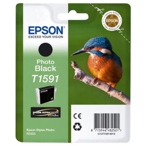 Cartridge Epson T1591, foto černá (photo black), originál