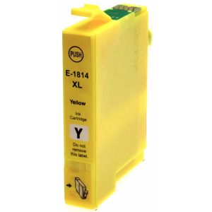 Cartridge Epson T1814 (18XL), C13T18144012, žlutá (yellow), alternativní