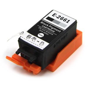 Cartridge Epson 266, T2661, černá (black), alternativní