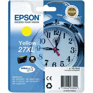 Cartridge Epson T2714 (27XL), C13T27144012, žlutá (yellow), originál