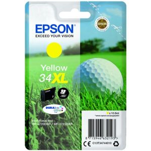 Cartridge Epson T3474 (34XL), žlutá (yellow), originál