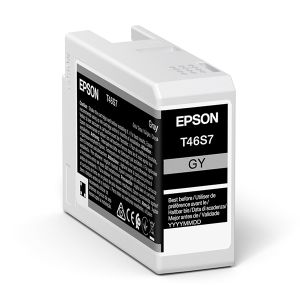 Cartridge Epson T46S7, C13T46S700, šedá (gray), originál