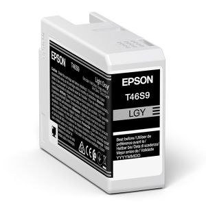 Cartridge Epson T46S9, C13T46S900, světle šedá (light gray), originál