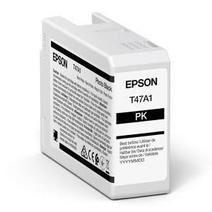 Cartridge Epson T47A1, C13T47A100, foto černá (photo black), originál