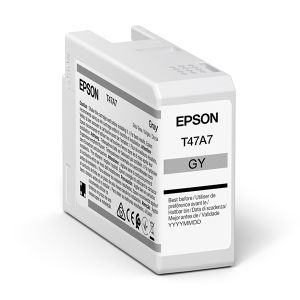 Cartridge Epson T47A7, C13T47A700, šedá (gray), originál