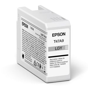 Cartridge Epson T47A9, C13T47A900, světle šedá (light gray), originál