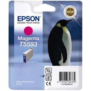 Cartridge Epson T5593, purpurová (magenta), originál