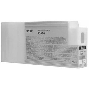 Cartridge Epson T5969, světlá černá (light black), originál