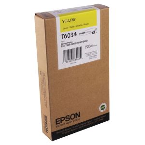 Cartridge Epson T6034, žlutá (yellow), originál