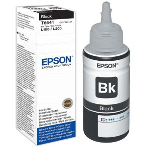 Cartridge Epson T6641, černá (black), originál