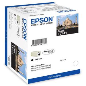 Cartridge Epson T7441, černá (black), originál