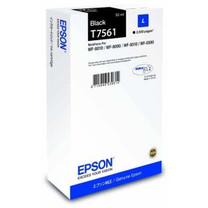 Cartridge Epson T7561, černá (black), originál