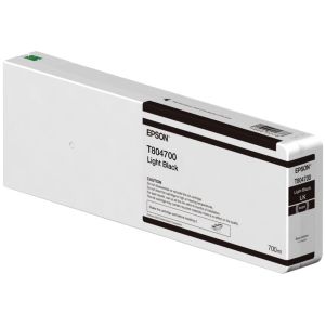 Cartridge Epson T8047, světlá černá (light black), originál