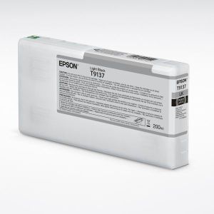 Cartridge Epson T9137, C13T913700, světlá černá (light black), originál