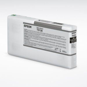 Cartridge Epson T9138, C13T913800, matná černá (matte black), originál