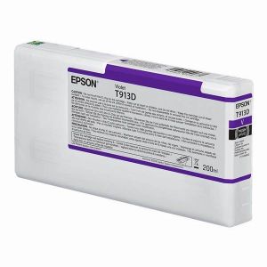 Cartridge Epson T913D, C13T913D00, fialová (purple), originál