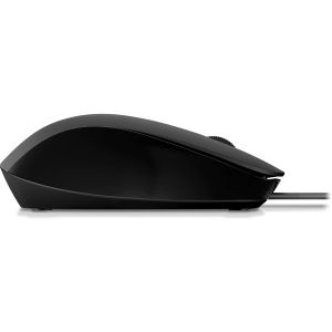 HP 150 Mouse/Kancelárska/Optická/1 600 DPI/Drôtová USB/Čierna 240J6AA#ABB