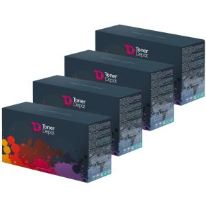 TonerDepot toner HP CF400X, CF401X, CF402X, CF403X (201X), čtyřbalení, PRÉMIUM, multipack