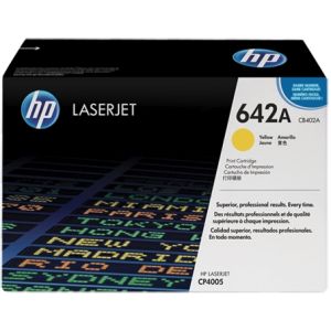 Toner HP CB402A (642A), žlutá (yellow), originál