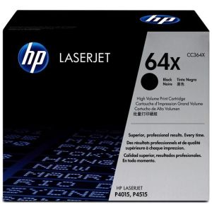 Toner HP CC364X (64X), černá (black), originál